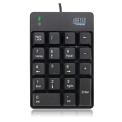 Adesso Numeriek toetsenbord AKB-601 USB zwart